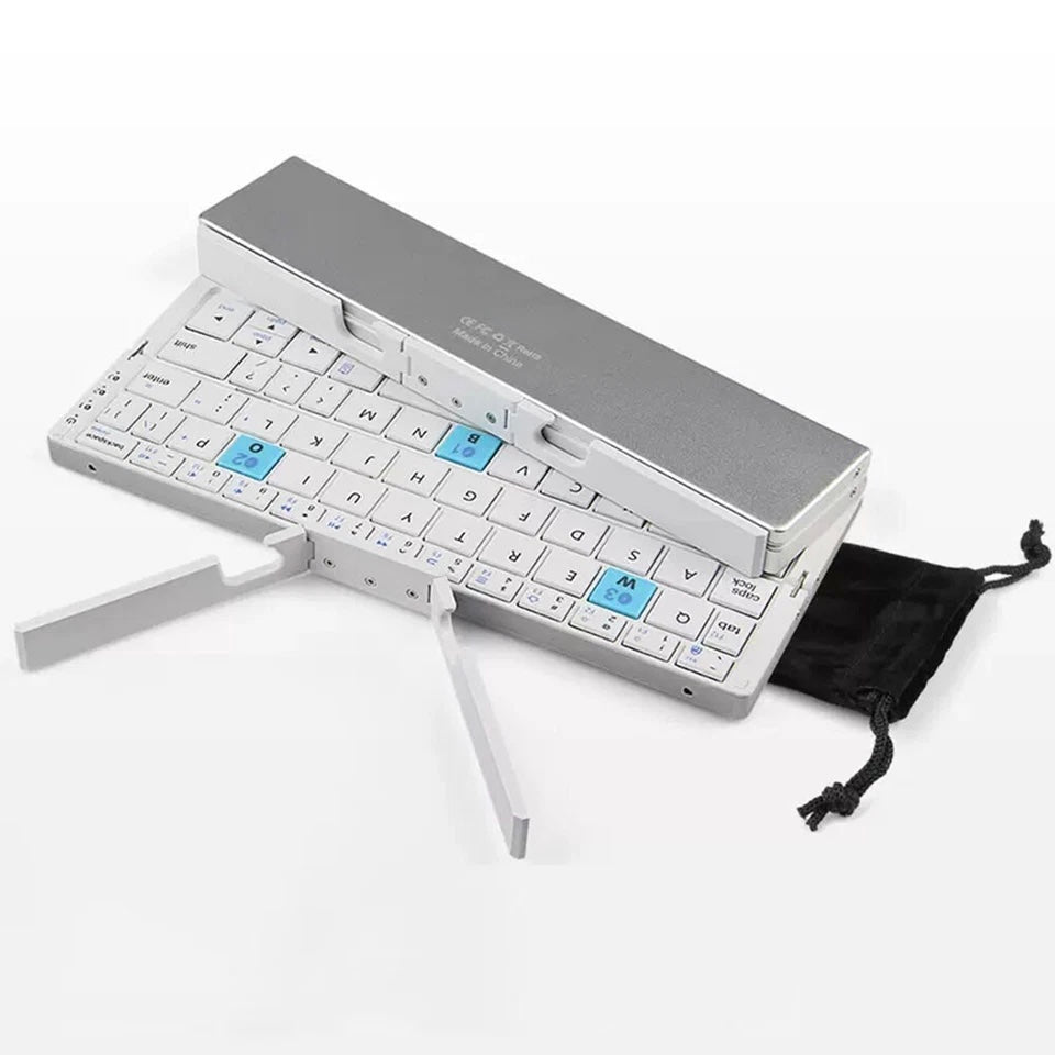 Mini Folding Bluetooth Keyboard